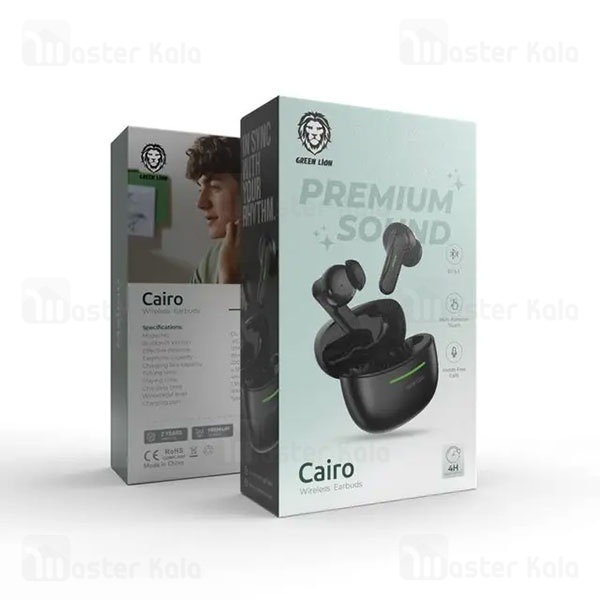 هندزفری بلوتوث گرین لاین Green Lion Cairo Earbuds GNCAITWS23
